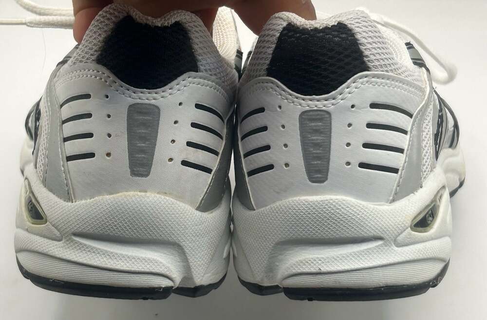 Asics Gel-1130 Running Shoes White Silver Women's Size 6.5 - Picture 3 of 6